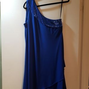 Calvin Klein  One Shoulder Dress